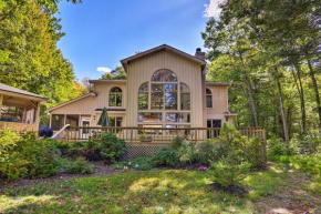 Pocono Lake Paradise with Private Beach and Dock! Pocono Pines